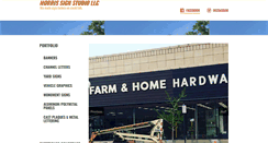 Desktop Screenshot of morrissignstudio.com